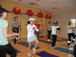 Group Exercises Promote Proper Body Posture and Maintain a Physically Fit Figure
