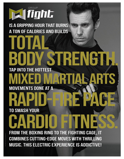 Ward Off Stress and Body Fat Via Group Fight Training